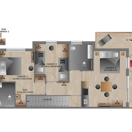 Bergbiberhaus Xl בקתה *