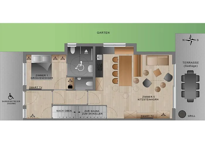Bergbiberhaus Xl 木屋